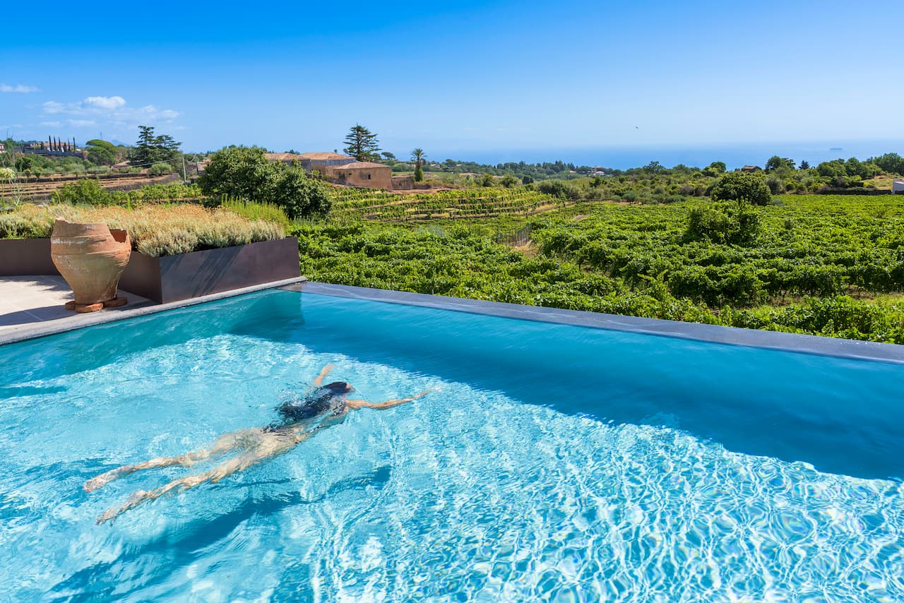 La piscina